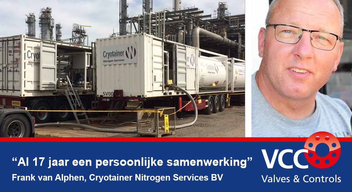 Frank van Alphen Cryotainer - Samenwerking VCC BV
